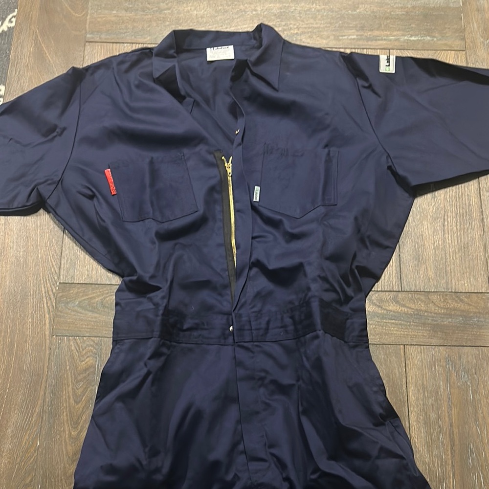 New Lakeland Navy Blue FR Coveralls